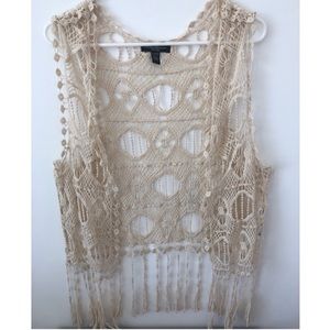 Sleeveless Short Kimono